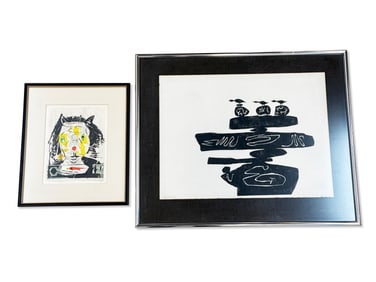 Two Abraham Hankins Woodcuts