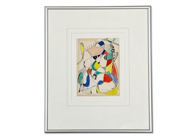 B. Dreifus Watercolor/Paper: Abstract