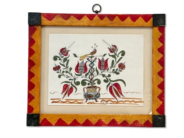 Greg Shooner Folk Art Fraktur