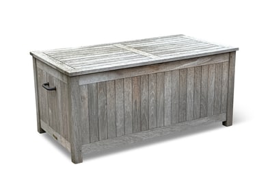 Kingsley Bate Teak Outdoor Storage Chest
