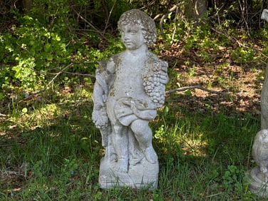 Cast Stone Garden Putto