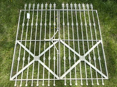 Set of Wrought Iron Garden Gates