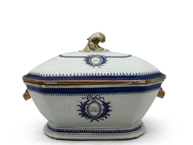 Large Chinese Export Covered Tureen
