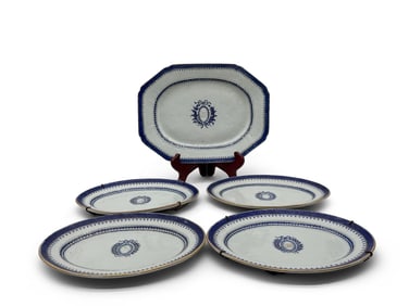 Chinese Export Plates and Platter