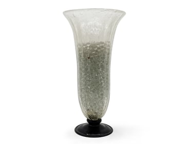 Schneider Neoclassical Glass Vase