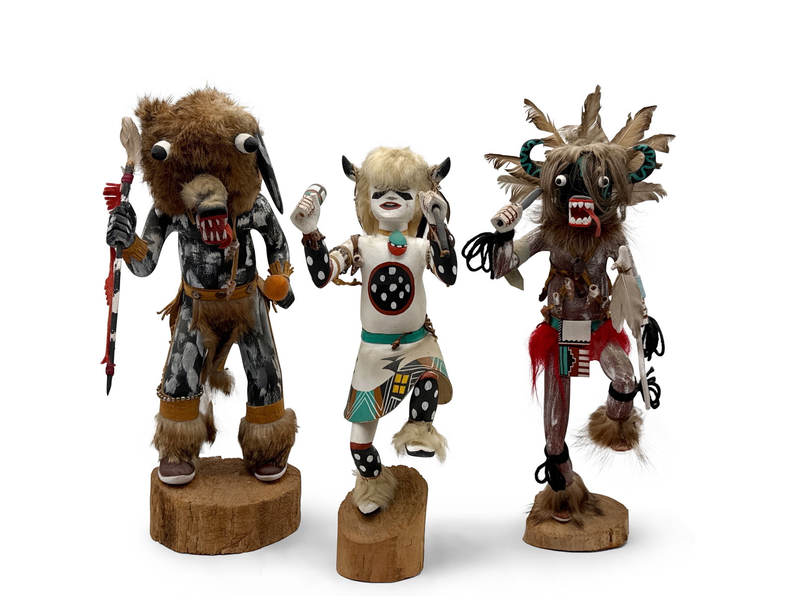 Wilson Jean and White Buffalo Kachina Doll Grouping (1 of 13)