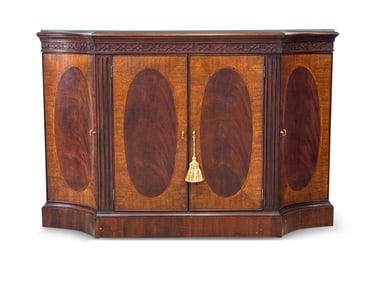 Henkel Harris Mahogany Inlaid Four-Door Server