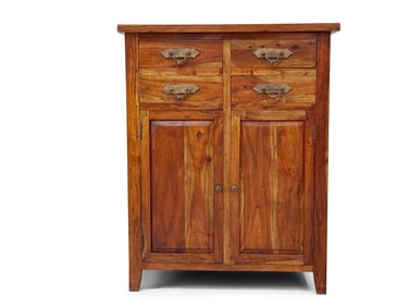 Hardwood Upright Cabinet