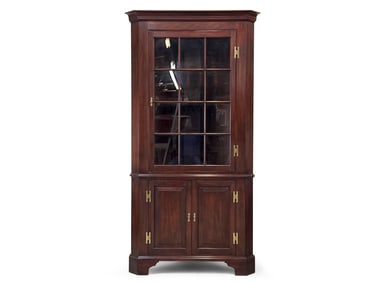 Henkel Harris Mahogany Corner Cabinet