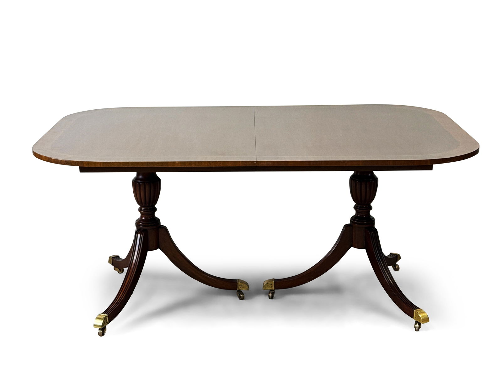 Councill Banded Mahogany Extension Dining Table (1 of 4)