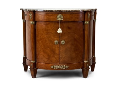 Henredon Regency-style Marble Top Commode