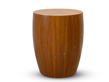 Modernist Pedestal Side Table