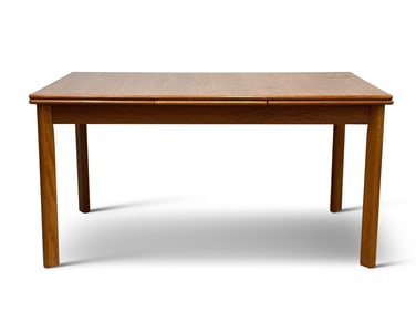 Danish Modern Teak Extension Dining Table
