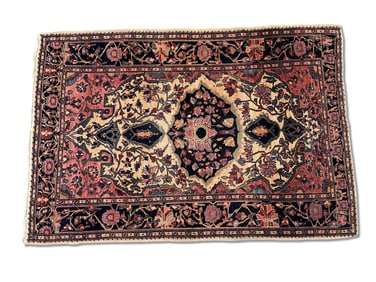 A Persian Farahan Sarouk Area Carpet