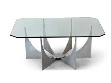 Attrb. Donald Drumm Sunburst Coffee Table