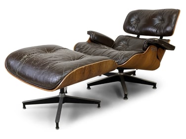 Charles & Ray Eames Lounge Chair and Ottoman