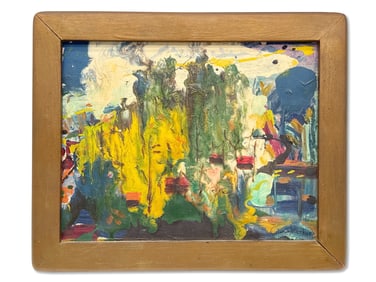 Joseph Meierhans Oil/Board: Abstract