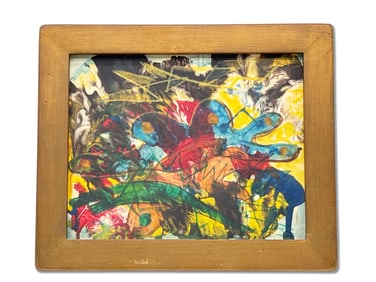 Joseph Meierhans Oil/Board: Abstract