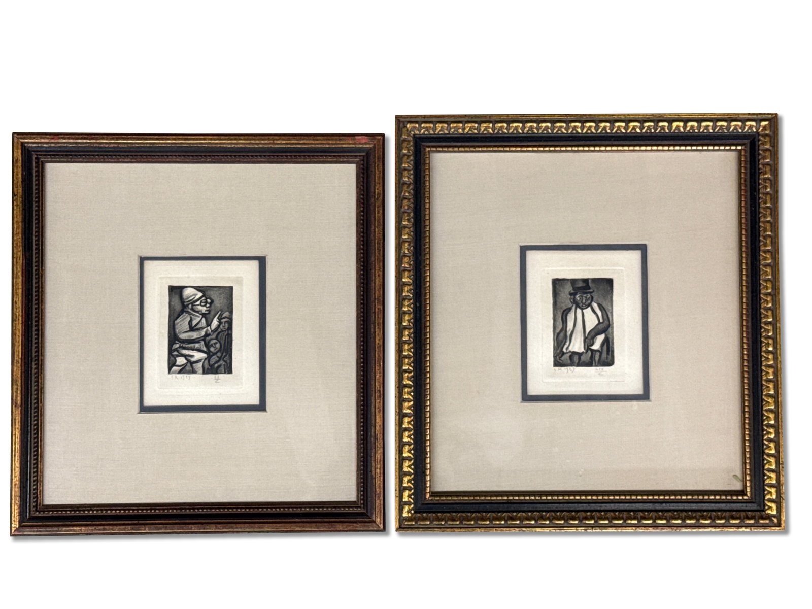 Two Georges Roualt Etchings (1 of 6)