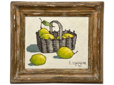 Keith Ingermann Oil/Board: Pears