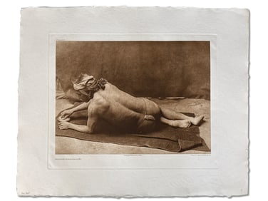 Edward S. Curtis Photogravure: Medicine
