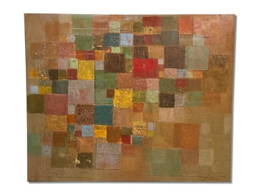 Seale Oil/Canvas: Quilt Series II