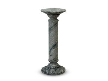 Turned Marble Display Pedestal