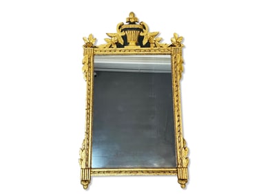 Neoclassical-style Giltwood Wall Mirror
