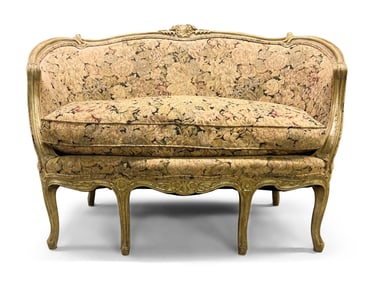 Louis XV-style Canapé En Corbeille
