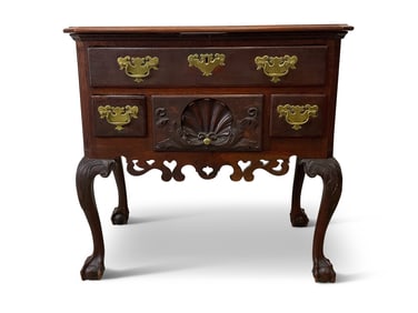 Chippendale Mahogany Lowboy
