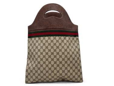 1980s Gucci Sherry Line Tote Bag