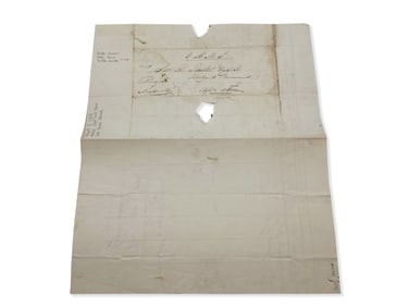 1825 Cape Town Manuscript
