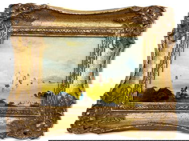 Stefano Sideris Oil/Board: Landscape