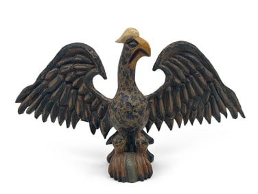 Schimmel-style Carved and Painted Eagle