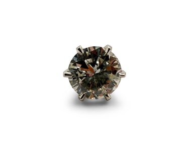 Round Brilliant Spread Cut Diamond, Approx. 1.45ct