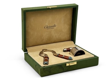 Christofle Champagne Cork Pull and Stopper