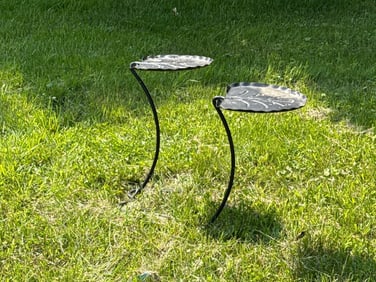 Pair Salterini Lily Pad Nesting Tables