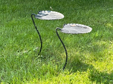 Pair Salterini Lily Pad Nesting Tables