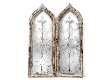 Pair of Architectural Decorative Windows