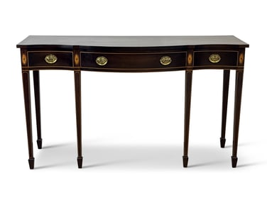Federal-style Banded and Inlaid Mahogany Sideboard