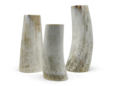 Three Made Goods Aiden Horn Vases