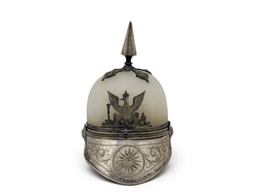 German Pickelhaube Helmet Watch Stand