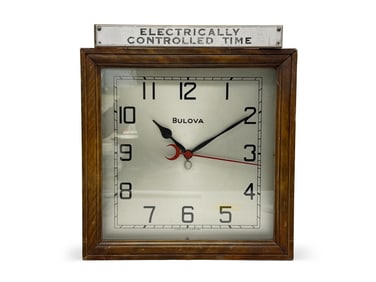 Vintage Bulova Wall Clock