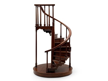 Miniature Architectural Spiral Staircase Model