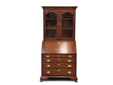 Henkel Harris Chippendale-style Secretary Desk