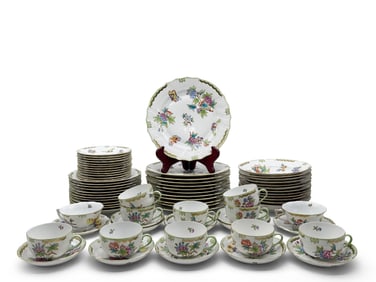 72 Pieces of Herend Queen Victoria China