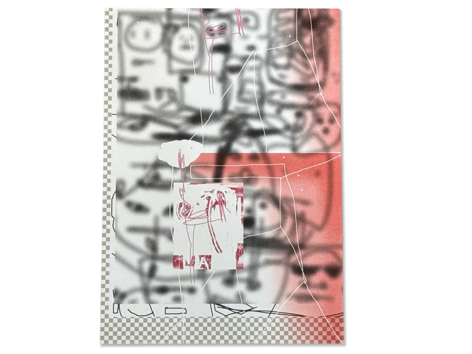 Jeff Elrod Lithograph: Coconut Rock: Jeff Elrod (American, b. 1966). A lithograph in colors on woven paper, " Coconut Rock", 2011. Signed, titled, dated verso. Unframed. 19-1/2in x 14in. | You have additional shipping options! Philadelph