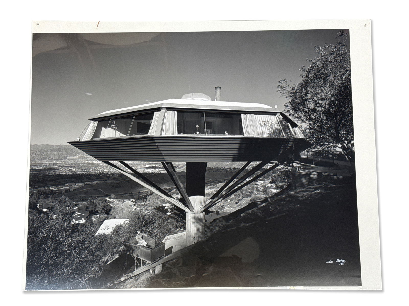 Julius Schulman Gelatin Print: John Lautner (1 of 4)