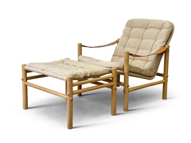 Bror Boije for Dux Lounge Chair and Ottoman