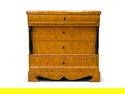 Biedermeier Burlwood Chest of Drawers